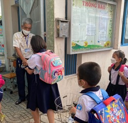 TP Hồ Chí Minh ghi nhận 3 F0 tại trường học trong ngày đầu tiên trẻ đi học trực tiếp tại trường
