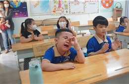 TP Hồ Chí Minh: Học sinh lớp 1 ngày đầu đến trường