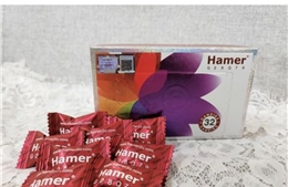 Phát hiện nhiều mẫu kẹo ngậm Hamer bán tại TP Hồ Chí Minh có chứa chất cấm