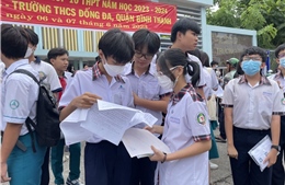 TP Hồ Chí Minh: Đề thi Toán vào lớp 10 bám sát nội dung ôn tập