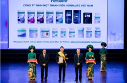 Herbalife Việt Nam đạt giải thưởng &#39;Sản phẩm vàng vì sức khoẻ cộng đồng&#39; năm 2024