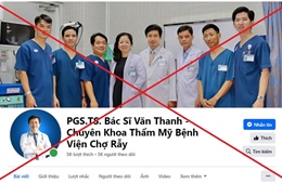 Cảnh báo mạo danh, cắt ghép hình ảnh Bệnh viện Chợ Rẫy lừa đảo phẫu thuật thẩm mỹ