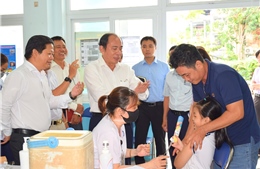 TP Hồ Chí Minh: Kiểm tra công tác tiêm vaccine sởi trường học và cơ sở tiêm chủng tư nhân