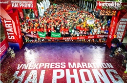 Herbalife Việt Nam đồng hành cùng VnExpress Marathon Hải Phòng 2024