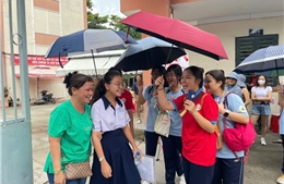 Thi tuyển sinh lớp 10: Thí sinh TP Hồ Chí Minh &#39;thở phào&#39; với đề môn Toán 