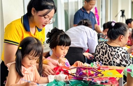 Rộn ràng Tết Trung thu cho bệnh nhi tại TP Hồ Chí Minh