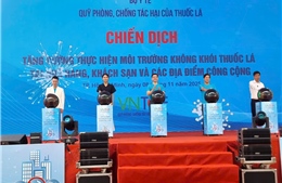 Tỷ lệ phơi nhiễm khói thuốc lá tại nhà hàng, quán cà phê ở mức cao