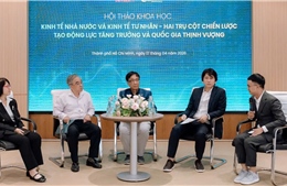 Phát huy vài trò kinh tế nhà nước và tư nhân để tạo động lực tăng trưởng