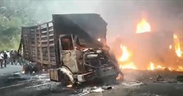 BREAKING NEWS: Cháy xe khách tại Cameroon, hơn 50 người thiệt mạng