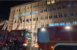 Cháy bệnh viện điều trị COVID-19 tại Romania, 4 người thiệt mạng
