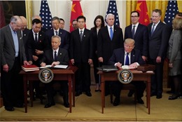 Nhà Trắng sẽ xem xét lại thỏa thuận Giai đoạn 1 với Trung Quốc