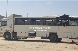 Hamas phóng tên lửa chống tăng trúng xe chở binh sĩ Israel