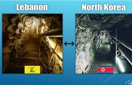 Tiết lộ về hệ thống đường hầm kiểu Triều Tiên của Hezbollah áp sát Israel 