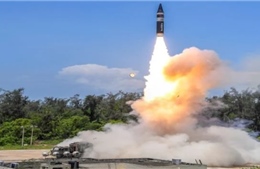 Video Ấn Độ thử tên lửa đạn đạo có khả năng mang đầu đạn hạt nhân