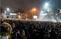 Tình hình tại thành phố lớn nhất Kazakhstan ổn định trở lại sau biểu tình bạo loạn