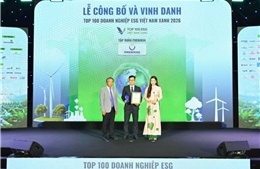 Tập đoàn Phenikaa và Vicostone được vinh danh trong Top 100 doanh nghiệp ESG Việt Nam Xanh 2026