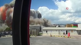 Vụ nổ lớn làm rung chuyển khu cảng của Thổ Nhĩ Kỳ