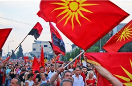 EU cảnh báo bất ổn khi biểu tình tiếp diễn tại Bắc Macedonia