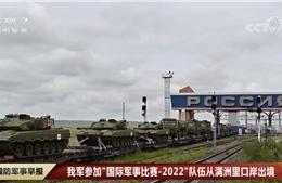 Trung Quốc cử binh sĩ và nhiều xe tăng tới Nga dự hội thao