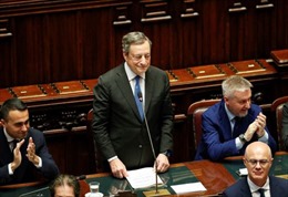 Tổng thống Italy chấp nhận đơn từ chức của Thủ tướng Mario Draghi