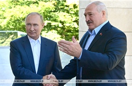 Ukraine cảnh giác ở khu vực biên giới khi Tổng thống Nga thăm Belarus