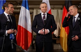 Ba Lan, Pháp, Đức thảo luận về an ninh châu Âu tại Paris