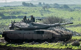 Israel triển khai xe tăng nổi tiếng thế giới sẵn sàng cho chiến dịch ở Gaza