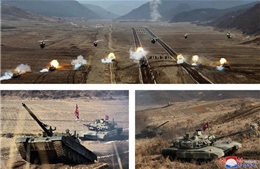 Khám phá xe tăng hiện đại mới của Triều Tiên