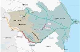 Iran và Nga bất đồng về Hành lang chiến lược Zangezur