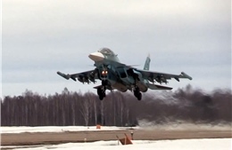 Oanh tạc cơ Su-34 của Nga gây áp lực lớn lên lực lượng Ukraine trên chiến trường