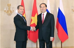Thủ tướng LB Nga Dmitry Medvedev chia buồn về việc Chủ tịch nước Trần Đại Quang từ trần