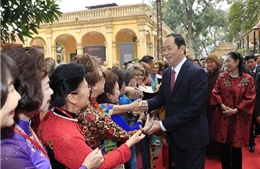 Ninh Bình mãi tự hào về người con ưu tú - Chủ tịch nước Trần Đại Quang