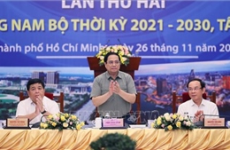 Thủ tướng Phạm Minh Chính chủ trì Hội nghị xây dựng quy hoạch vùng Đông Nam Bộ
