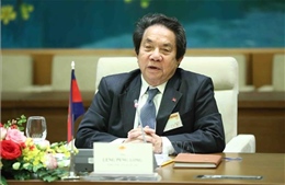 Tổng Thư ký Quốc hội Vương quốc Campuchia Leng Peng Long làm việc với Bộ Tài chính