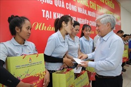 Chủ tịch Ủy ban Trương ương MTTQ Việt Nam động viên người nghèo, công nhân lao động tại Bình Phước