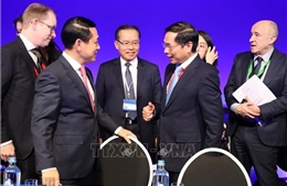 Bộ trưởng Ngoại giao Bùi Thanh Sơn có các cuộc tiếp xúc với bộ trưởng nhiều nước