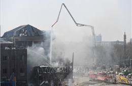 Trung Quốc điều tra vụ nổ khí gas gây thương vong tại nhà hàng