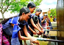 Tăng mức tín dụng cho công trình nước sạch nông thôn 
