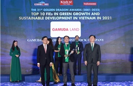 Gamuda Land được vinh danh tại lễ trao giải Rồng Vàng 2022 