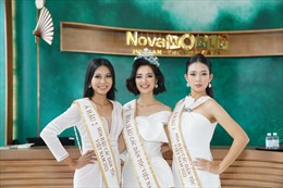 NovaWorld Ho Tram có sức hút đặc biệt với top 3 Hoa hậu các Dân tộc