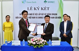Green Earth Việt Nam và Shinec hợp tác lắp đặt hệ thống SPACON