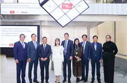 Lãnh đạo HDBank thăm Sàn giao dịch chứng khoán London