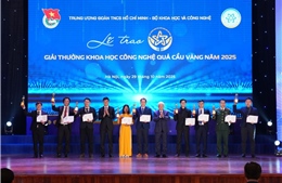 Quả Cầu Vàng 2025: Tôn vinh nhà khoa học trẻ, khơi dậy sức mạnh trí tuệ Việt trong kỷ nguyên công nghệ