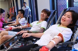 Khoảng 500 tình nguyện viên tham gia Ngày hội hiến máu nhân đạo 2019