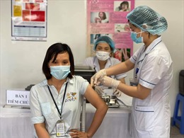 Khởi động tiêm vaccine COVID-19 cho công nhân khu công nghiệp ở Bắc Ninh