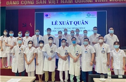 Quyết tâm của đoàn quân Bệnh viện E và Đại học Y dược lên đường đi chống dịch 