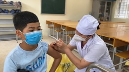 Bốn tỉnh, thành đã tiêm vaccine phòng COVID-19 cho trẻ 5 đến dưới 12 tuổi