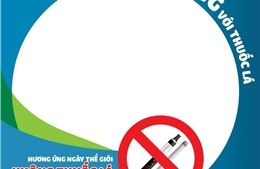 Thay avatar hưởng ứng Tuần lễ Quốc gia không thuốc lá