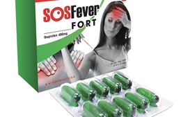 Thu hồi lô thuốc giảm đau SOS Fever Fort không đạt chất lượng