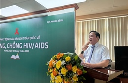 Phát động giải báo chí toàn quốc về HIV/AIDS năm 2025